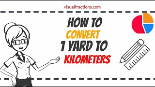 Converting 1 Yard yd to Kilometers km A StepbyStep Tutorial yards kilometers conversion [upl. by Tdnaltroc945]