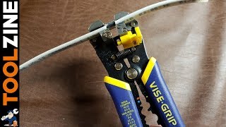 Irwin ViseGrip Self Adjusting Wire Stripper 2078300 Review [upl. by Diantha481]