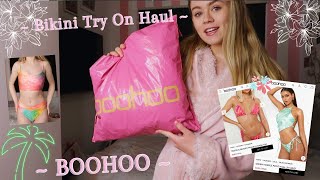 BOOHOO Bikini Try On Haul 🦋  🛍💕 [upl. by Otecina]