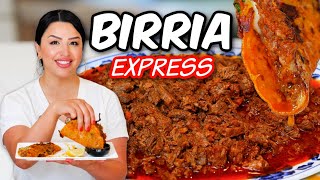 BIRRIA IN 18 MINUTES  instant pot  EXPRESS RECIPE  BIRRIA Esquite  BIRRIA EXPRESS SEASONING [upl. by Perl437]