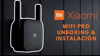 🔍 Amplificador WIFI Xiaomi PRO 📶 Unboxing  Instalacion 🛠 [upl. by Fisk]