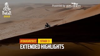 Extended highlights of the day presented by Gaussin  Stage 3  Dakar2022 [upl. by Fadas]