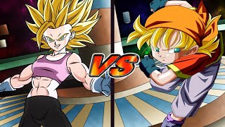 Super Sayajin Pan VS Bra Super Sayajin  MODS DBZ BT3 [upl. by Lorrac]