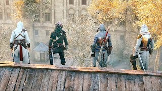 Assassins Creed Unity CoOp Gameplay  Xbox One 4 Player AC Unity [upl. by Loredana]