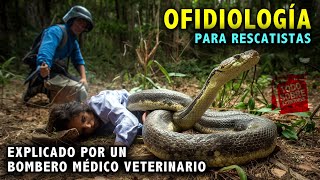 OFIDIOLOGÍA 🐍 Capacitación para bomberos y rescatistas [upl. by Aydni297]