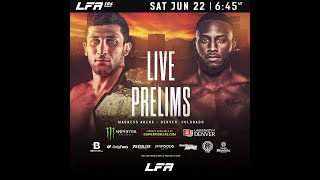 LFA 186 LIVE PRELIMS  LFA MMA Fights [upl. by Amero]