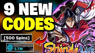 UPD⚡SHINDO LIFE CODES 2024  ROBLOX SHINDO LIFE CODES  CODIGOS DE SHINDO LIFE  CODE SHONOBI LIFE [upl. by Nerra390]