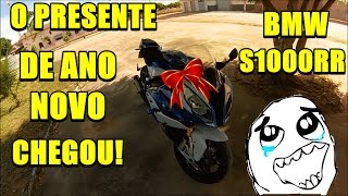 BMW S1000RR CHEGOUU  PRESENTE DE FIM DE ANO [upl. by Shantee425]