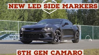 2017 Chevy Camaro LED Side markers Diode Dynamics Install [upl. by Dalpe443]