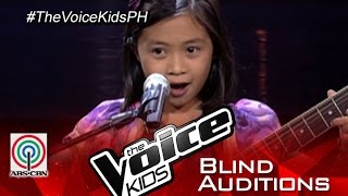 The Voice Kids Philippines 2015 Blind Audition quotNardaquot by Niña Faith [upl. by Asiruam]