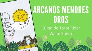 ARCANOS MENORES OROS  Curso de Tarot online gratuito Rider Waite Smith [upl. by Most413]