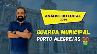 Análise de Edital  Guarda Municipal de Porto Alegre RS [upl. by Anha]