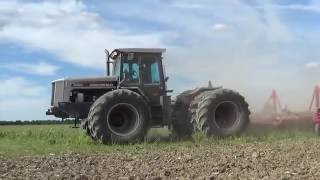 Spring Tillage in Ohio with an Agcostar 8425 Tractor [upl. by Nyltac]