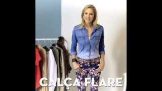 Look do Dia Pernambucanas  Calça Flare [upl. by Nraa]