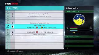 PES 2018 LDM Arsenal amp CHILI 185 12 Finale LDC Vs Juventus [upl. by Charmion]