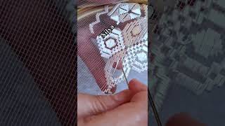 شلوار خامک دوزی Khaamak embroidery  shalwar design shorts newembroidery embroidery sewing art [upl. by Alegnaoj794]