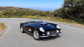 Driving a Ferrari 250 GT California Spyder in the Hills of San Francisco [upl. by Johnny]