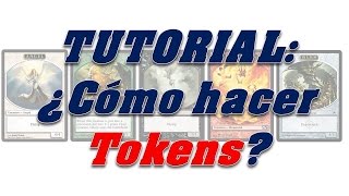 Tutorial ¿Cómo hacer fichastokens para MTG mtg [upl. by Roscoe]