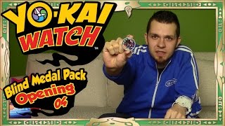 YoKai Watch Series 1 Blind Medal Pack Openings  Part 4  DANCING TRIO 1010 [upl. by Thill]