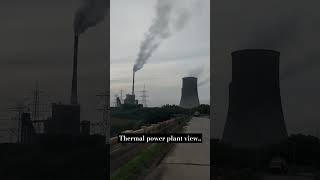 Thermal Power plant view  Thermal [upl. by Etnad]