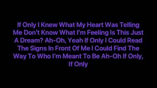 Dove Cameron  If Only Lyrics [upl. by Egroej]