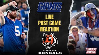 Giants vs Bengals  Live ReCap is [upl. by Samalla]