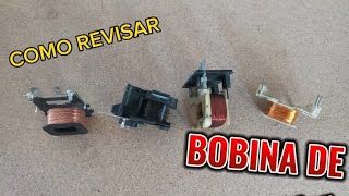 como probar bobina de contactor [upl. by Fifi]