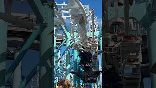 A RARE sight to see at the Great Nor Easter amusementpark themepark rollercoaster wildwoodnj [upl. by Hooker346]