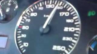 peugeot 406 30 V6 TS6 speedometer 0205kmt [upl. by Neelahs]