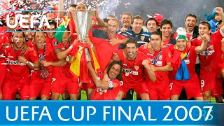 2007 UEFA Cup final highlights  SevillaEspanyol [upl. by Ynner]