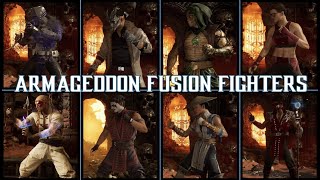 Mortal Kombat 1  All 30 Armageddon Fusion Fighters amp Gameplay CreateAFighter Soon [upl. by Okun950]