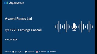 Avanti Feeds Ltd Q2 FY202425 Earnings Conference Call [upl. by Eseret272]