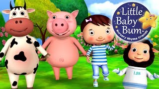 Ringa Ringa Roses  Nursery Rhymes for Babies by LittleBabyBum  ABCs and 123s [upl. by Edualc]