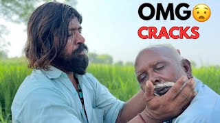 ASMR  BENGALI BABA HEAD MASSAGE WITH CRACKS  BEST RELAXING MASSAGE [upl. by Suertemed]