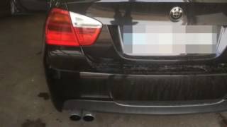 BMW e90 318d 1873 Ps  4166 Nm Launch Control mit Anti Lag Sound und VTG Sound BROO Performance [upl. by Eisler]