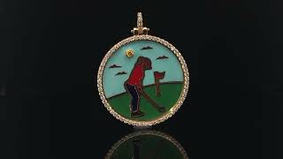 Golf Pendant 1400 0041 [upl. by Opaline983]