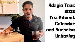 Adagio Teas Sent Me Their 2022 Loose Leaf Tea Advent Calendar and a Surprise Unboxing Time [upl. by Rebor]