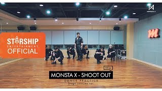 Dance Practice 몬스타엑스 MONSTA X  SHOOT OUT Stage costume ver FIX ver [upl. by Christin]