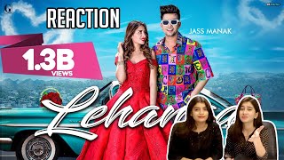 Lehanga REACTION  Official Video Satti Dhillon  Latest Punjabi Songs  GK DIGITAL  Geet MP3 [upl. by Atsylac]