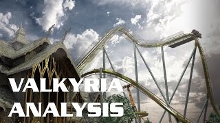 Valkyria Analysis Liseberg 2018 BampM Dive Coaster [upl. by Sianna]