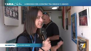 A ridosso del confine tra Israele e Libano le immagini allinterno di un rifugio [upl. by Annayram58]