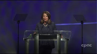 Alberta Premier Danielle Smith addresses carbon capture conference in Edmonton – September 12 2023 [upl. by Pooh976]