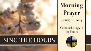 12624 Lauds Friday Morning Prayer of the Liturgy of the Hours [upl. by Roda409]