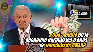 ¿Qué cambió en la economía durante los 6 años de mandato de AMLO [upl. by Llerral11]