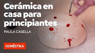 Cerámica en casa para principiantes  Curso online de Paula Casella  Domestika [upl. by Blandina]