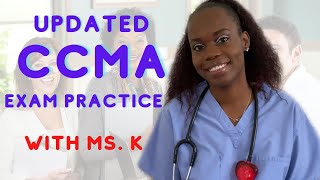 CCMA Exam Practice Part 9  Study Guide for upcoming January 2024 CCMA EXAM [upl. by Uhn]