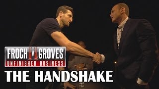 Froch v Groves II  The Handshake [upl. by Lilly]