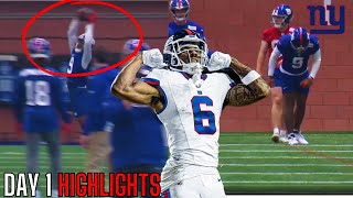 The New York Giants Rookie Minicamp Is UNREAL… Malik Nabers First Look Highlights Giants Minicamp [upl. by Anayit]