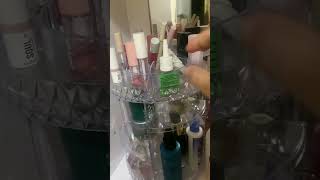 organizador de cosméticos 360 expectativa vs realidade organizador da shopee [upl. by Odraleba]