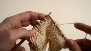 How to work Japanese short rows  WE ARE KNITTERS [upl. by Akehsar]